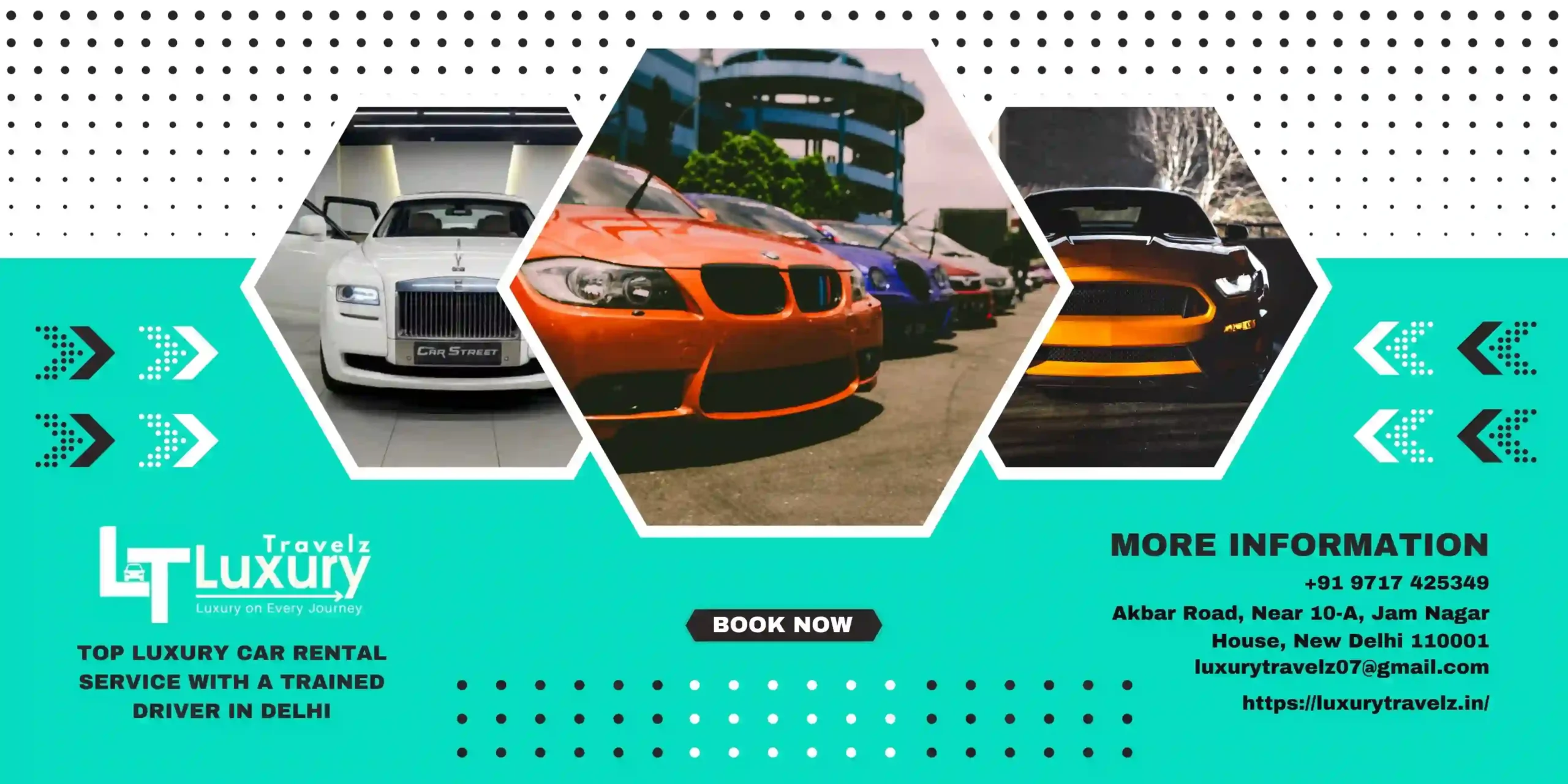 Top Luxury Car Rental Service with a Trained Driver in Delhi